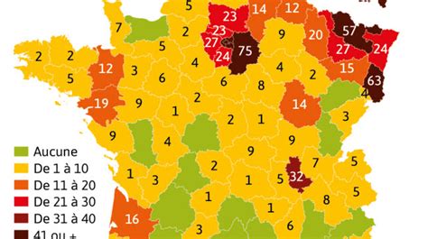 Carte Coronavirus Le Nombre D Hospitalisations Par D Partement