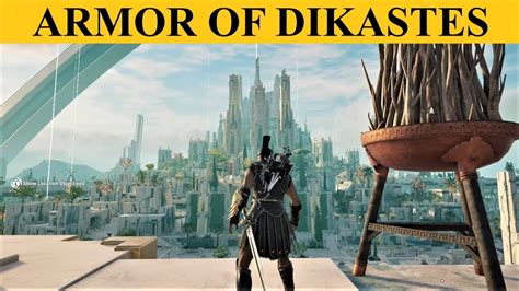 Ac Odyssey Judgment Of Atlantis The Armor Of The Dikastes All Location Youtube