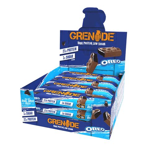 Grenade Oreo Protein Bars 60g Protein Package Protein Package