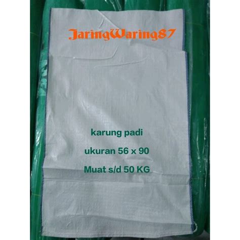 Jual Karung Beras Kg Isi Lembar Karung Putih Shopee Indonesia