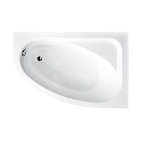 Besco Cornea rohová vana 140x80 cm Pravostranná bílá #WAC-140-NP ...
