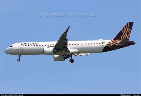 VT TVA Vistara Airbus A321 251NX Photo By Charlie Chang ID 1557716