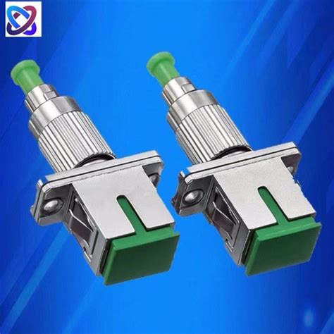 Fiber Optic Hybrid Adaptor SC Female To FC Male Single Mode Connector