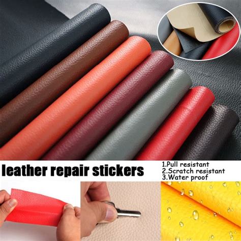 Waterproof Leather Repair Patch Self Adhesive Cm Pu Fabric