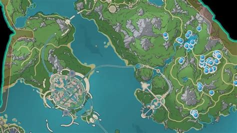 All Lakelight Lily Locations On Genshin Impact Map