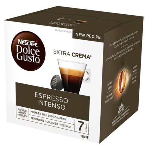 Nescafé Dolce Gusto Espresso Intense Boîte de 16 Capsules