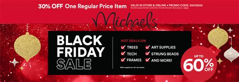 Michaels Canada Black Friday Sale Save Up To 60 Off Many Items