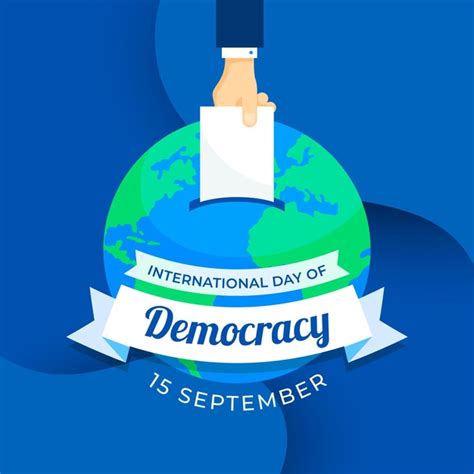 Free Vector | International day of democracy