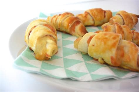 Mini Croissants Met Kaas En Ham Recept Hapjes Chef Recepten