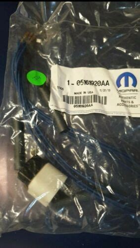 Aa Mopar Wiring Mopar Performance Nos Genuine Ebay