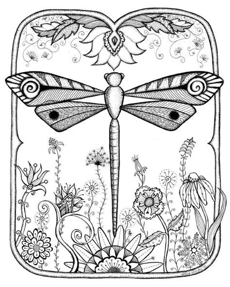 Art Nouveau Style To This With The Dragonfly Central To The Design★♥