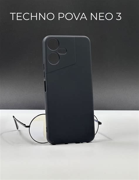 DZ Чехол для Tecno Pova Neo 3 Техно Пова Нео 3 черный - купить с ...
