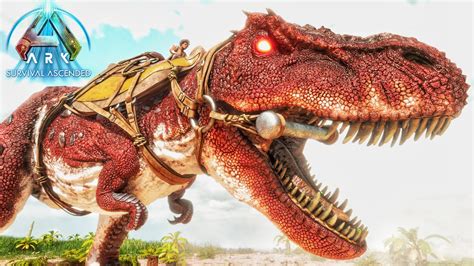 Taming High Level Alpha Rex For Alpha Eggs ARK Survival Ascended