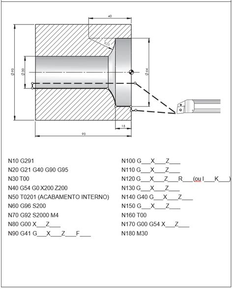 Usinagem Exerc Cios Coordenadas Torno Cnc