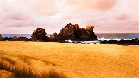 Camel Rock Beach on Behance