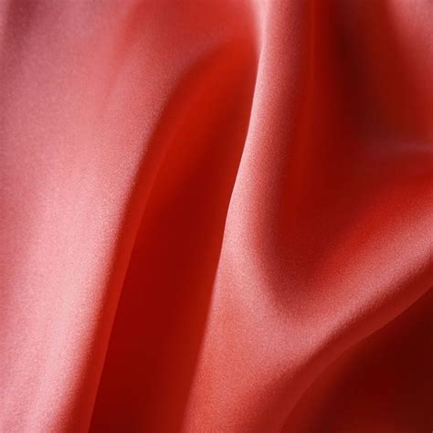 Silk Satin Dyed Sugar Coral East And Silk Silk Fabric For Sale