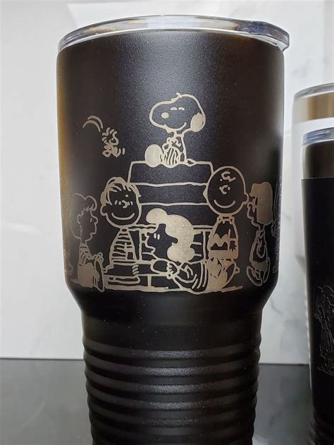 Peanuts Inspired 30oz Tumbler Great T For Peanuts Fan Charlie