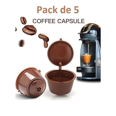 Pack De Capsules Rechargeables Pour Machine Caf Nespresso Fiche