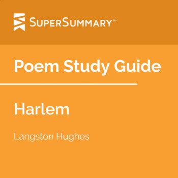 Harlem Poem Study Guide by SuperSummary | TPT