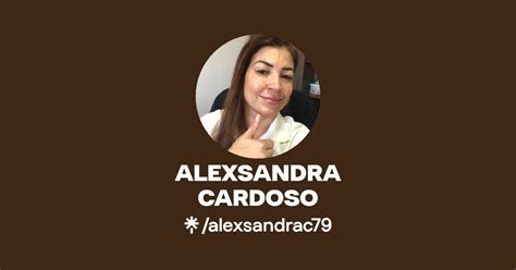 ALEXSANDRA CARDOSO Linktree