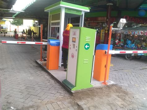 Sistem Parkir Manless Tiket Dispenser Ngawi Palang Parkir Portal