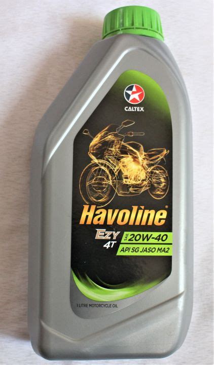 Original Havoline Ezy T Sae W Motorcycle Oil Liter Lazada Ph