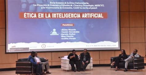 LA UASD Y EL MESCYT REALIZAN PANEL SOBRE INTELIGENCIA ARTIFICIAL UASD