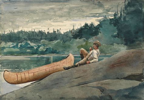 The Guide By Winslow Homer Artvee