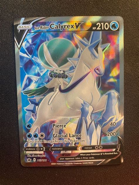 Ice Rider Calyrex V Fullart Chilling Reign Kaufen Auf Ricardo