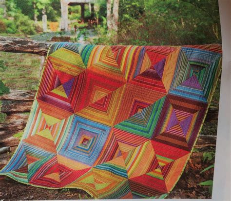 Awesome Use Of Stripes These Are Kaffe Fassett Woven Stripes Fabrics Use These Blocks As A