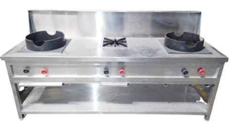 Three Burner Chinese Gas Range At Best Price In Mumbai Ab T Sales