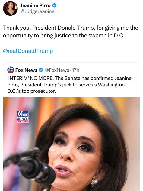 Judge Jeanine Pirro (@judge_jeanine) • Instagram photos and videos