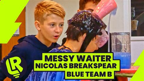 Messy Waiter Tournament Nicolas Breakspear Blue Team B Youtube