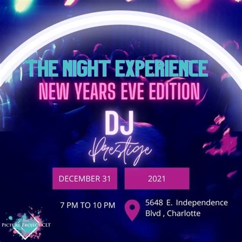 The Night Experience New Years Eve Edition — Charlotte Selfie Museum