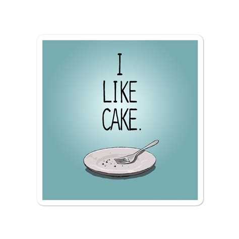 cake bubble  stickers