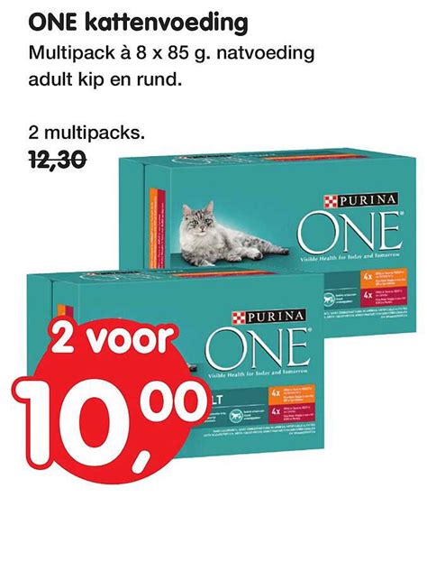 Purina One Kattenvoeding Aanbieding Bij Jumper Folders Nl