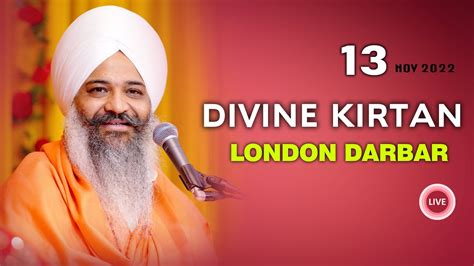 Live Satsang Kirtan London Darbar Nov Sant Trilochan