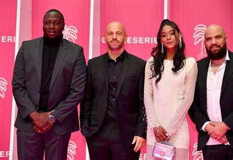 Photo Saidou Camara Franck Gastambide et Laetitia Kerfa Soirée d