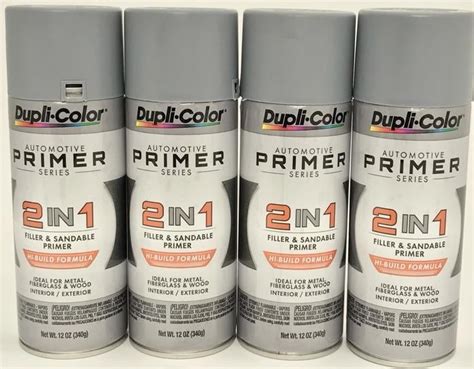 Duplicolor Dap Pack In Hi Build Filler Sandable Primer