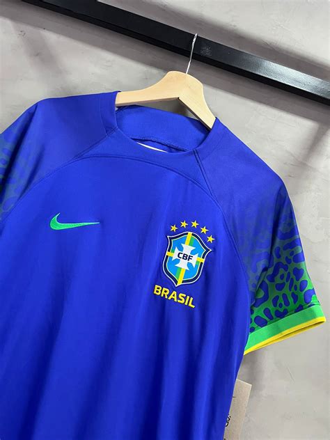 Camisa Nike Brasil II 2022 23 Torcedor Pro Masculina JNoriginalshop