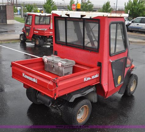 2001 Kawasaki Mule 550 Utility Vehicle In Denver Co Item F2488 Sold