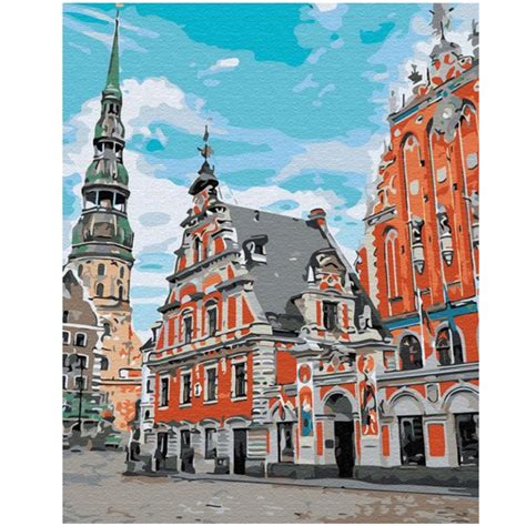 Картина по номерам Тихий город – фото, отзывы, характеристики в ...