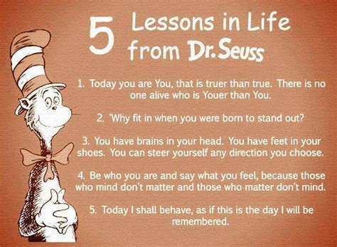 Pin By Janet Wheeler On Quotes Funny Life Lessons Dr Seuss Quotes