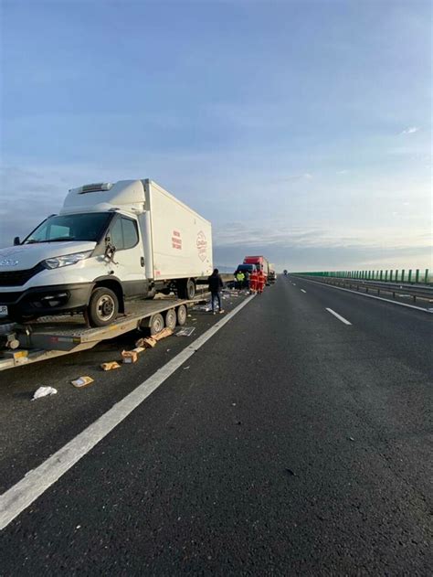 Carambol Pe Autostrada A Ase Ma Ini Au Fost Implicate N Accident