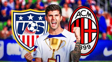 Usmnt Star Christian Pulisic Wins Prestigious Award In Ac Milan