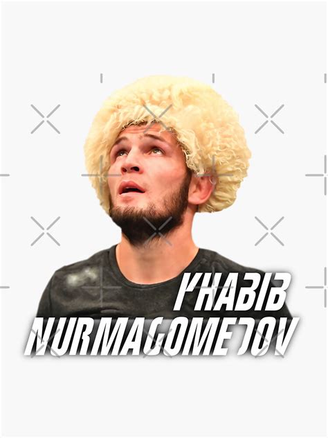 Khabib Nurmagomedov The Eagle Fan ART Mixed Martial Artist MMA