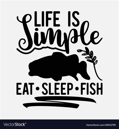 Trout Fishing T Shirt Eat Sleep Fish Repeat Vector Image