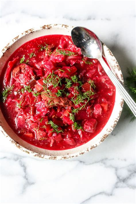 Borscht with beef recipe – Artofit