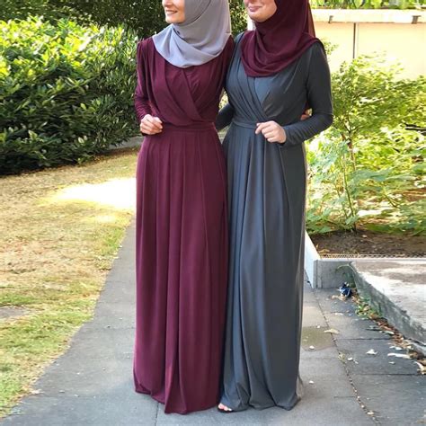 Pleated Abaya Muslim Dress Robe Dubai Hijab Kaftan Abayas Women Jilbab