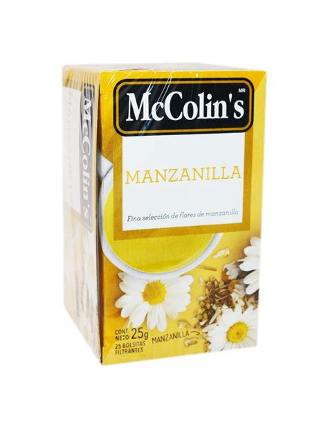 MC COLINS X 25 MANZANILLA